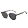 Gafas de Sol Modelo Nuevo 2025 con Patillas de Propionato, Estilo Retro de Diseñador, Gafas de Moda Transfronterizas, Gafas de Sol Polarizadas Rectangulares