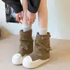 Botines de Tobillo con Suela Gruesa para Mujer que Aumentan la Altura 2026 Otoño Nuevo Estilo Botines Cortos con Hebilla Plataforma que Aumenta la Altura Retro Adelgazantes Botas de Moda