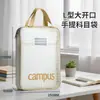 En Stock al por Mayor Bolsa de Clasificación por Tema en Forma de L Portabooks A4 Cremallera de Eva Bolsa para Exámenes Malla Apertura Grande Bolsa Transparente para Documentos