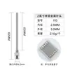 Tubo de Aguja Dispensadora de Acero Inoxidable de 2 pulgadas Longitud 50 mm Punta de Aguja Dispensadora Bayoneta Todo Metal Material Consumible Electrónico Alta Precisión