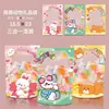 Bolsa autoportante de galleta de dibujos animados, bolsa para empaque de dulces, bolsa autosellable, bolsa para refrigerios, refrigerios crujientes de copo de nieve, bolsa sellada con cremallera al por mayor