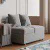 Banco Moderno Minimalista para Cambiar Zapatos en la Entrada, Sofá Extensible para Cambiar Zapatos, Multifuncional, Ahorra Espacio, Sofá Pequeño para Balcón y Sala de Estar