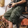 Pantalones cortos de trabajo funcionales para exteriores para hombre, estilo fino de verano, marca de moda, corte holgado, nuevo modelo 2026, pantalones casuales de longitud media para hombre