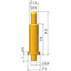 Dedal de antena conector STM para placa de pruebas de soldadura sonda de prueba dedal de resorte contacto de carga parche de PCB conexión pogopin