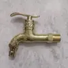 Torneira em Forma de Dragão para Tanque de Lavar Chão de Varanda, Torneira de Água Universal Antifurto Montada na Parede, Torneira de Cobre Antigo, Abertura Rápida
