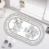 Alfombra de Cachemira Sintética, Felpudo, Alfombrilla de Mesita de Noche, Felpudo Absorbente para Entrada de Baño, Felpudo para Entrada, Alfombra Pequeña, Hecho a Medida