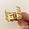 Pinza Sujetapelos Metálica para Cola de Caballo para Mujer, Pinza Pequeña de Pelo de Moda, Pinza para Cola de Caballo, Pasador Pequeño, Accesorio para el Cabello Pinza de Tiburón