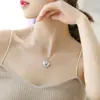 Colgante Liso con Forma de Corazón de Acero Inoxidable 316L Que Se Puede Abrir para Guardar Cajas para Fotos de Transferencia Térmica, Joyería de Collar Transfronteriza Europea y Americana para Mujeres