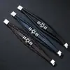 Pulsera Ovalada de Acero Inoxidable con Círculo de Aleación de Fútbol Accesorios Populares Transfronterizos de Amazon Fútbol Blanco y Negro Longitud Personalizable