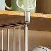 Estante de almacenamiento para litera de dormitorio, cesta colgante extensible para cama, estante de almacenamiento sin taladro debajo del escritorio, accesorio de mesita de noche para dormitorio