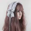 Diadema de Encaje Blanco Estilo Lolita Soft Girl Japonés Diadema Estilo Hada Todo Fósforo Pequeños Accesorios para el Cabello Lolita Soft Girl KC