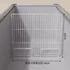 Refrigerador de estilo rejilla para supermercado con compartimentos de congelación y almacenamiento en capas de un solo lado, partición de congelador comercial
