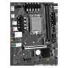 Placa Base para Ordenador de Escritorio Jingyue H810M-D/B para Gaming Memoria DDR5 Placa Base Única