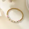 Amazon Transfronterizo Europeo y Americano Popular Pulsera de Regalo con Cuentas Letras MAMA Pulsera con Cuentas para el Día de la Madre