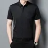Camisa hombre 2022 verano nueva camisa manga larga hombre moda hombre estampada pedrería sin costuras camisa hombre