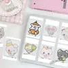 Pegatinas de Material de Cuentas Patchwork Recién Actualizadas de 128 Piezas, Diseños Lindos de Cuentas Patchwork de Dibujos Animados, Pegatinas Impermeables Autoadhesivas para Decoración de Escritorio