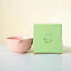 Tazón de té japonés Nuevo Rosa Hecho a mano Retro Roscado Tazón de Matcha Cerámica Tazón de Burbuja Seca Herramienta de té Accesorios