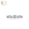 Anillo con microincrustaciones de estrella en plata esterlina s925 para mujer, estilo europeo y americano, ligero, de lujo, combinable con la boca cerrada, ideal para celebridades de Internet, joyería de mano combinable.