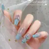 Celebridad de Internet Lava Amor Arte de Uñas Diamante Super Brillante Combinación de Colores Corazón Hielo Transparente Circonita Corazón de Melocotón Diamante para Uñas Adorno Venta al por Mayor