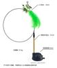 Xingzhi Gato Ventosa Alambre de Acero Largo Imitación Pájaro Palo Divertido para Gato Succión Rápida Cabeza de Repuesto para Gato Suministros para Gato Juguetes para Morder