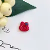 Estilo Año Nuevo Estrella Festiva Corazón Cabeza de Conejo Lazo Material Hecho a Mano Parche Pegamento de Crema Accesorios de Resina DIY
