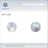 Rhinestones Cuadrados de Cristal K9 Corte Antiguo de 10 mm de Wuzhou, Base Puntiaguda, Forma Irregular, Decoraciones para Uñas, Rhinestones Portátiles para Uñas