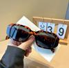 Gafas de Sol de Moda Blanqueadoras de Montura Grande Populares Gafas de Sol Cuadradas Asimétricas Gafas de Sol Populares Xiaohongshu Gafas de Sol Personalizadas