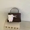 Bolso Kelly de Lujo Ligero a la Moda para Mujer 2026 Nuevo Modelo Bolso de Mano Bolso Cuadrado Pequeño Gran Capacidad Elegante Versátil Bolso de Hombro Cruzado