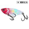 Isca Vib Grande Dorso Fino Spinnerbait Arremesso Longo Isca de Metal Jig Isca Macia para Robalo e Peixe Mandarim