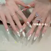 Ennis Nova Arte de Unhas Pó de Açúcar Ultra Fino Bolhas Brilhantes de Verão DIY Pó de Diamante 3D Decoração de Unhas