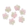 Contas coloridas de flor de cerejeira esmaltadas acessórios de contas artesanais acessórios DIY pulseira espaçador contas pulseira contas soltas atacado