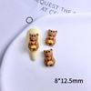 Tiktok venda quente dos desenhos animados bonito mini animal acessórios de unhas DIY handmade desgaste prego hairpin material acessórios lote