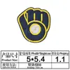 Parche Insignia Bordado de Equipo de Fútbol de Marca de Moda Decoración Transfronteriza de Equipo de Béisbol para Ropa, Zapatos, Sombreros y Bolsas
