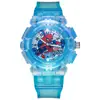 Reloj Cartoon de Merchandising de Anime Co-Branded de Marvel con Funciones Luminosas de Spider-Man, Iron Man, Capitán América para Estudiantes y Niños