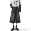 Pantalones Vaqueros Cortos para Hombre 2025 Primavera Nuevos Estilo Retro Americano Duffy Pierna Recta Holgados Pantalones Casuales