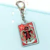 Novo Produto: Jibaku Shounen Hanako-Kun Cartão Peixe Dourado Série de Anime Chaveiro Pingente Acrílico Atacado Natal