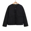 Otoño e Invierno 2025 Nuevo Moda Callejera Casual Acolchada de Algodón para Mujer Transfronteriza Europea y Americana W027 9960