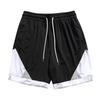 Shorts de Verano Nuevos Moda para Hombre Marca de Moda Diseño Dividido Holgados Estilo ins Pantalones de Chándal Lavados Transfronterizos