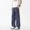 Pantalones de Carga para Exterior Estilo Americano para Hombre Verano de Secado Rápido Salpicaduras de Agua Montañismo Pantalones Deportivos Casuales Funcionales con Cadena Lateral