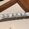 ¡Palpitantes~ Pendientes de Planeta Saturno Completamente de Diamantes, Súper Brillantes, Dulces y Geniales Pendientes Coreanos Ins de Alta Gama para Mujer