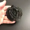 Caixa de Embalagem Original de Veludo Fino em Formato de Flor Branca de Camélia, Pequena Flor de Sapato Perfumada, Broche com Adesivo Traseiro, Fresco e Doce, Versátil