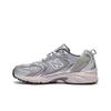 Putian Versión Alta Serie nb530 Gris Plata Zapatos Torre Deportivos Casuales para Hombre y Mujer Verano Malla Transpirable Parejas