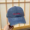 Gorra de Béisbol Informal Retro Estilo Coreano con Textura Desgastada y Parte Superior Suave, Unisex, Bordado Simple de Letras, Gorra Versátil para el Sol