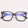 2025 Montura Negra Gafas Pequeñas de Gama Alta que Muestran la Cara para Mujer Retro Popular Luz Azul Anti Montura Cuadrada Espejo Plano de Montura Grande