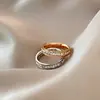 Pulseira Brilhante Céu Estrelado com Diamantes de Linha Única para Mulheres, Aço Titânio Banhado a Ouro 18K Não Desbota, Joias para Atacado Transfronteiriço