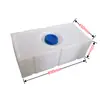 Tanque de Água para RV Carro de Jantar Móvel Montado no Teto Retangular Vertical e Horizontal Plástico Balde de Água Armazenamento de Água Grande Capacidade