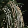 90cm Borla Brillante Espiga de Trigo Rama Navideña Decoración Pieza Única Vid Navideña Decoración Arreglo
