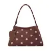 Bolso de Hombro Nuevo de Color Sólido con Lunares para Mujer Verano 2026, Bolso de Axila Estilo Coreano para el Trabajo, Bolso Cuadrado Pequeño Único y Moderno