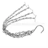 Corrente para Pendurar Cesta de Flores, Corrente para Pendurar Vaso de Flores, Corrente para Cesta de Flores, Corrente de Cesta de Ferro para Pendurar, Corrente de Cesta de Rattan para Pendurar