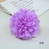 Flor Artificial Flor de Crisantemo Flor para Zapato Flor para Sombrero Decoración Floral Bola de Tela de Seda Floral Guirnalda de Flor de Crisantemo de Mil Capas con Flor